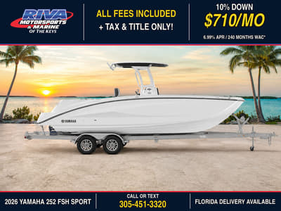 BOATZON | Yamaha Boats 252 FSH Sport 2026