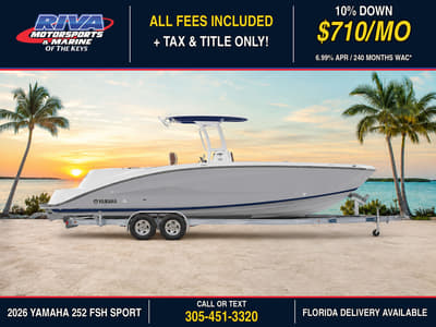 BOATZON | Yamaha Boats 252 FSH Sport 2026
