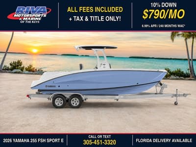 BOATZON | Yamaha Boats 255 FSH Sport E 2026