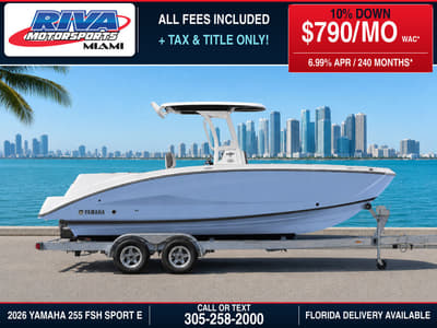 BOATZON | Yamaha Boats 255 FSH Sport E 2026