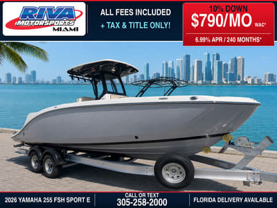 BOATZON | Yamaha Boats 255 FSH Sport E 2026