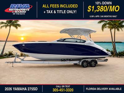 BOATZON | Yamaha Boats 275SD 2026
