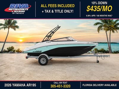 BOATZON | Yamaha Boats AR195 2026