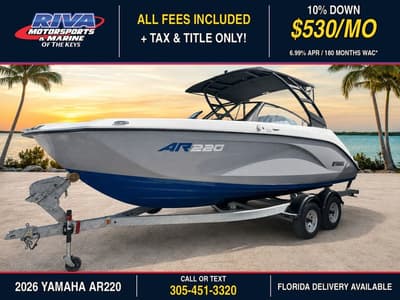 BOATZON | Yamaha Boats AR220 2026
