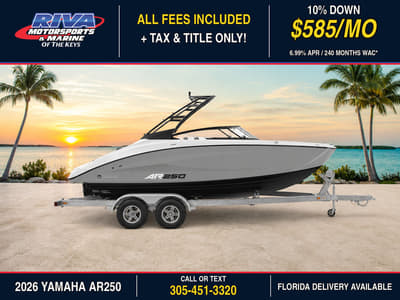 BOATZON | Yamaha Boats AR250 2026