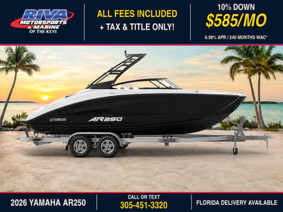 BOATZON | Yamaha Boats AR250 2026