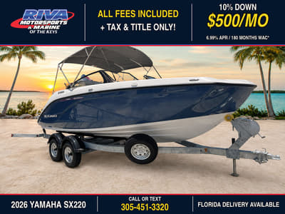 BOATZON | Yamaha Boats SX220 2026