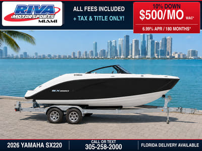 BOATZON | Yamaha Boats SX220 2026