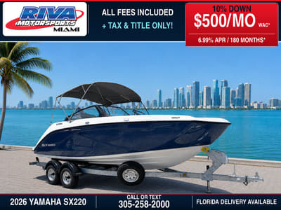 BOATZON | Yamaha Boats SX220 2026