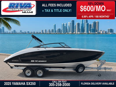BOATZON | Yamaha Marine SX250 2025