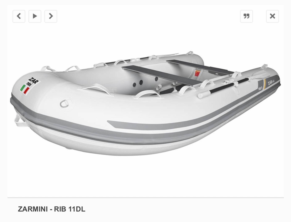 2022 ZAR Mini 11 HDL - Sold Boat
