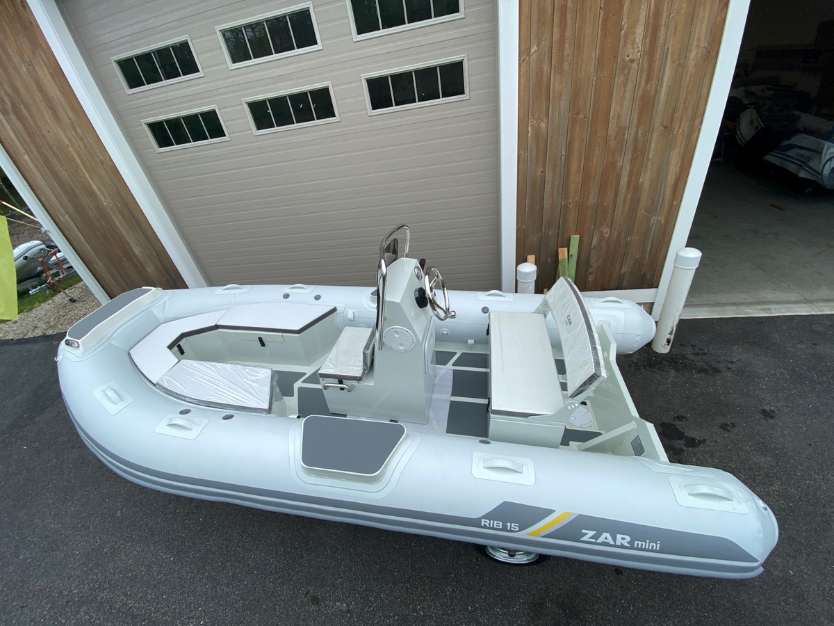 2022 ZAR Mini RIB 15 HDL Tender 60 Hp - Sold Boat