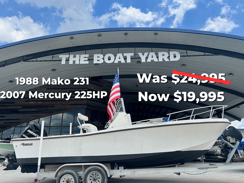 mako 1988-mako-231-center-console-