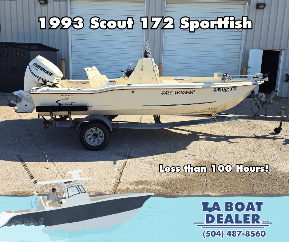 1993 Scout Scout 172 Sportfish 1993 - Sold Boat