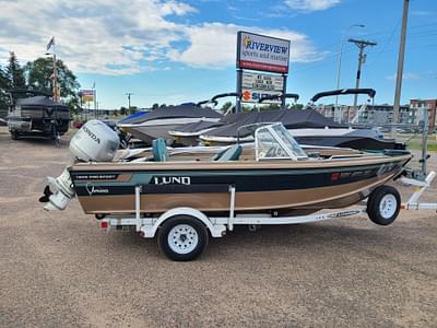 BOATZON | 1998 Lund 1600 Pro Sport Adventure With A 75HP Honda  Trailer