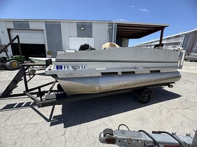BOATZON | 2000 Fiesta Fisher Pontoon Boat BOATZON | 2000 Fiesta Fisher Pontoon Boat