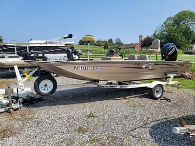 BOATZON | 2002 Alumacraft Bass Pro 165 2023 Mercury 60 hp w 3 hours