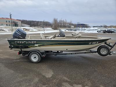 BOATZON | 2003 Crestliner 1750 Fish Hawk SC wYamaha 4Stroke