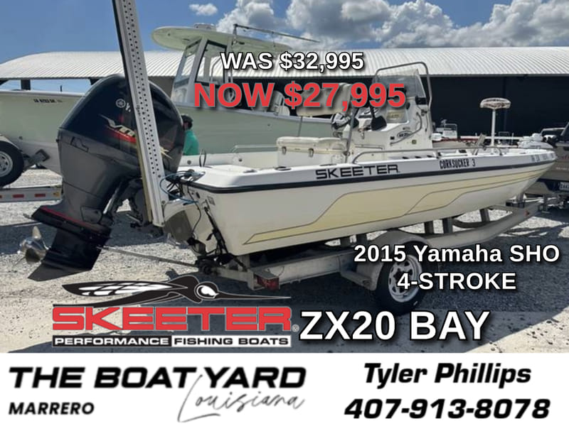 Used Skeeter zx20 bay 2006 for sale in Marrero, Louisiana