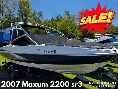 BOATZON | 2007 Maxum 2200 sr3