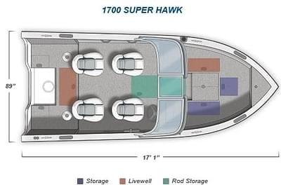 BOATZON | 2011 Crestliner 1700 Super Hawk