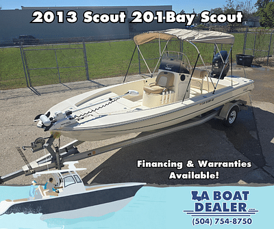 BOATZON | 2013 Scout Boat Company Bay Boat 201 Bay Scout