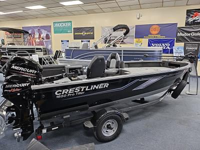 BOATZON | 2019 Crestliner 1650 Pro Tiller Just Add Tax