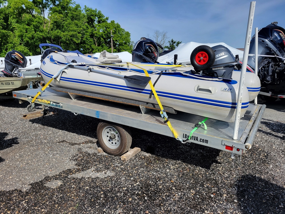 2019 Sea Eagle inflatable Sea Eagle inflatable 14SR inflatable  2021 Yamaha 20 hp Aluminum trailer 2019 - Sold Boat