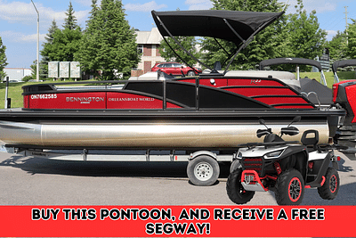 BOATZON | 2020 Bennington 22 RTFB  Bowrider Fastback Buy  Receive a Free Segway