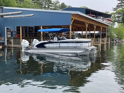 BOATZON | 2021 Manitou 23 LX SHP Dual Engine