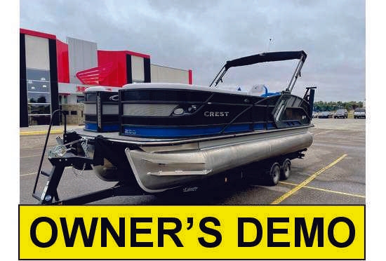 2022 Crest Pontoons Crest Pontoons Caribbean RS 230 SLC wVerado 250 2022 - Sold Boat