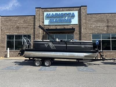 BOATZON | 2022 Viaggio Lago 20U Sport Toon TT wSuzuki 115HP  4Stroke Engine and MMT Trailer