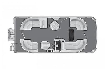 BOATZON | 2023 Bennington MET SORRELL SMTHMETALLIC WHITE SMOOTH