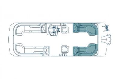 BOATZON | 2023 Crest Pontoons CARIBBEAN RS 250 SLC