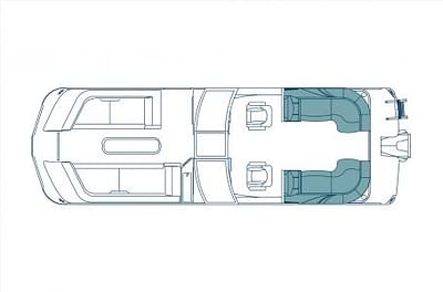 BOATZON | 2023 Crest Pontoons CONTINENTAL 270 NX SLC