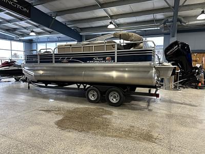 BOATZON | 2023 Sun Tracker FISHIN BARGE 20 DLX Trailer included BOATZON | 2023 Sun Tracker FISHIN BARGE 20 DLX Trailer included