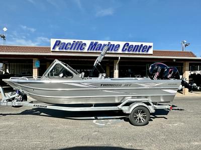 BOATZON | 2023 Thunder Jet 205 Rush w 150HP Mercury and a 99 Mercury Kicker