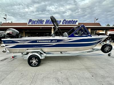 BOATZON | 2023 Thunder Jet 205 Rush w 150HP Mercury Pro XS and a 99 Mercury Kicker