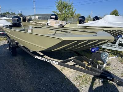 BOATZON | 2024 Crestliner 1660 Retriever Jon Deluxe Tiller