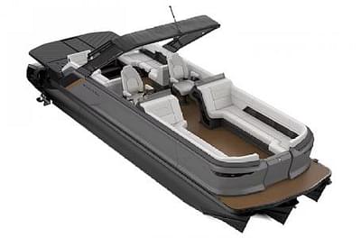 BOATZON | 2024 Manitou 24 EXPLORE SWITCHBACK MAX TRIFOLD STEALTH DE