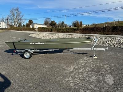 BOATZON | 2024 Polar Kraft 1448 Jon Boat 15 transom with Trailer In Stock