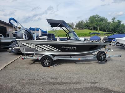 BOATZON | 2024 Smoker Craft Ultima Legacy 172 walk thru windshield w Yamaha 150 In stock