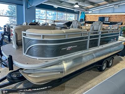 BOATZON | 2024 Sun Tracker Party Barge 22 XP3 Trailer included