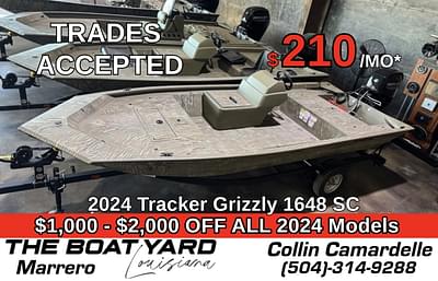 BOATZON | 2024 Tracker Boats Grizzly 1648 SC