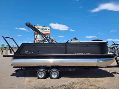 BOATZON | 2024 Viaggio Lago V20C Tritoon With A 150HP Suzuki Motor  Trailer