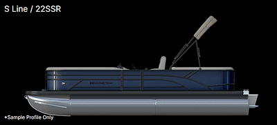 BOATZON | 2025 Bennington 22 SSR Quad Bench Tritoon with Yamaha F150HP On Order ETA Jan