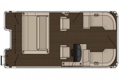 BOATZON | 2025 Bentley Pontoons 253 ELITE SWINGBACK W 400HP MERCURY  TRAILER