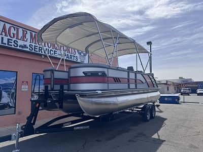 BOATZON | 2025 Bentley Pontoons ELITE 223 QSB WITH 250HP HONDA  TANDEM AXLE BEAR TRAILER