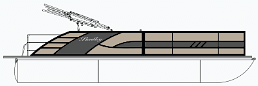 BOATZON | 2025 Bentley Pontoons ELITE 253 SWINGBACK