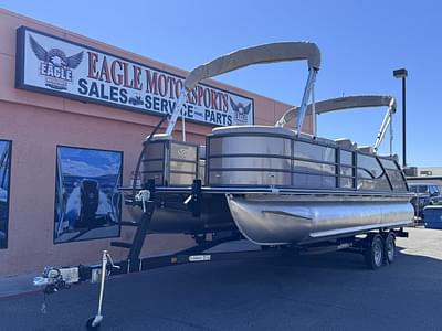 BOATZON | 2025 Bentley Pontoons LEGACY 220 QSB WITH 150 HP SUZUKI MOTOR  YACHT CLUB TANDEM AXLE TRAILER